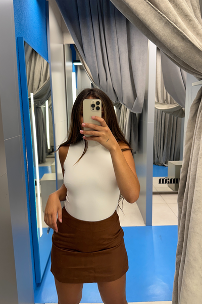 Falda Suede 