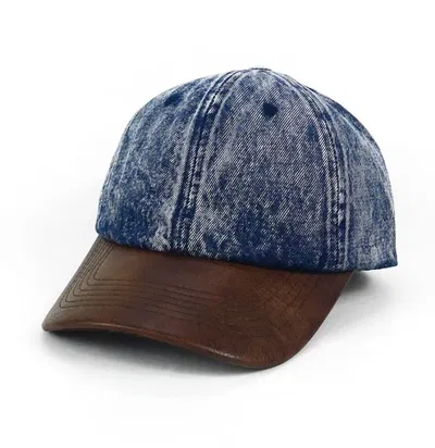 Gorra denim combinada