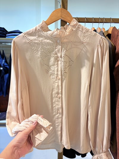 Camisa crudo broderi ER