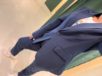 Blazer sastrero kreda