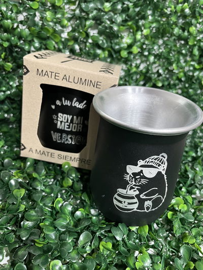 Mate grabado en caja