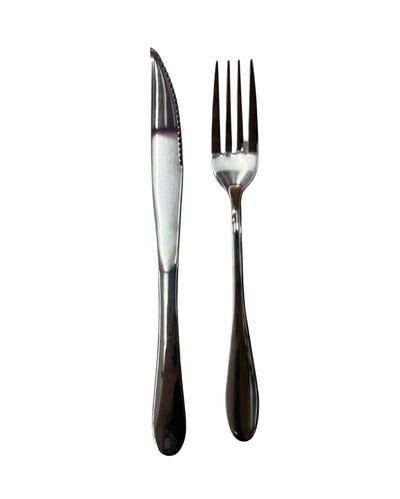 Cubierto por unidad acero inox