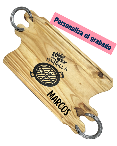 Tabla 50x30 con herraduras