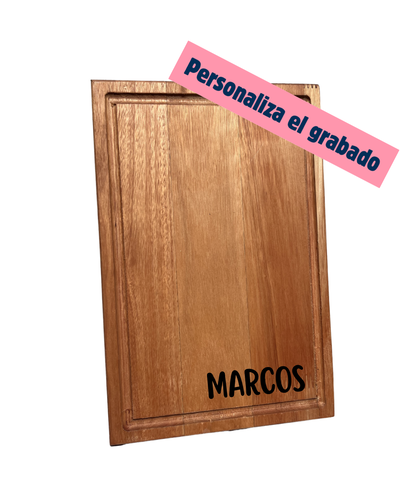 Plato eucalipto personalizado