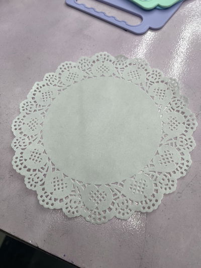 Papel para torta descartable