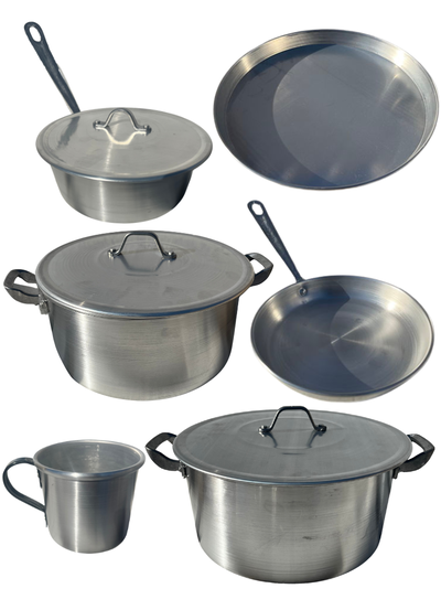 Bateria de cocina 2 (6 art + 3 tapas)