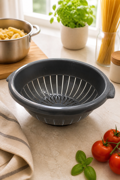 Colapasta gris plastico