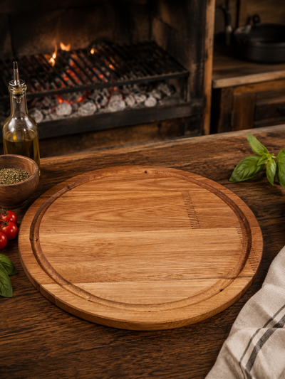 Tabla pizza eucalipto