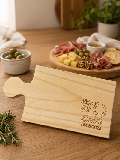 Tabla con mango