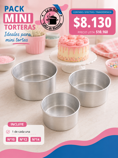 Kit torteras mini 🎀