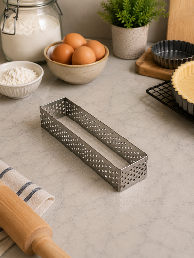 Aro microperforado rectangular 2cm alto