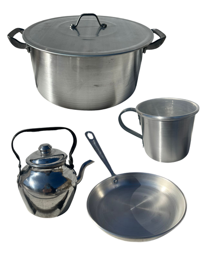 Bateria de cocina 1 (4 art + 1 tapa)