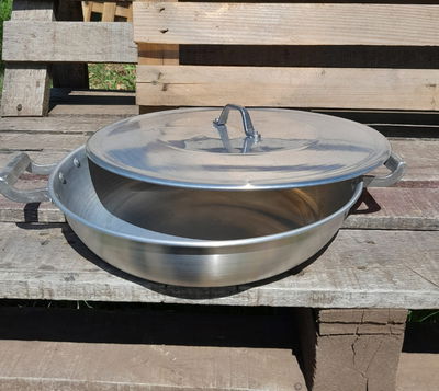 Paellera n30 c/tapa