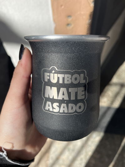 Mate grabado