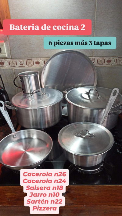 Bateria de cocina 2