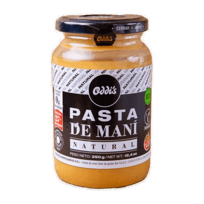 ODDIS - PASTA MANI NATURAL X 350G - Sin Tacc|Vegano