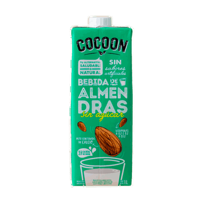 COCOON - LECHE ALMENDRA SIN AZUCAR X1 L - Sin Tacc