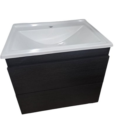 Vanitory flotante con bacha y grifería 