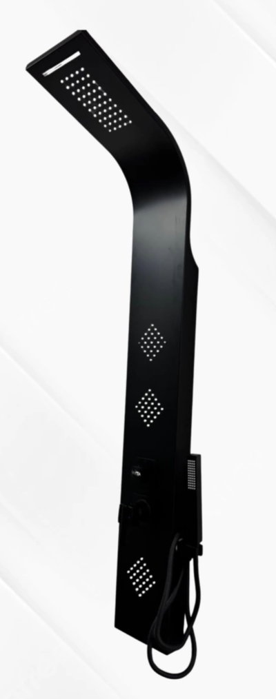 Columna panel de ducha multifuncional BLACK