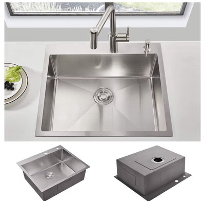 Pileta/ Bacha para cocina acero inoxidable 75cm