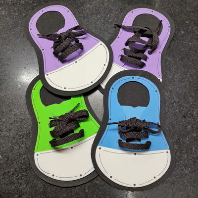 Set Enhebrado Zapatilla  x4 POR PEDIDO