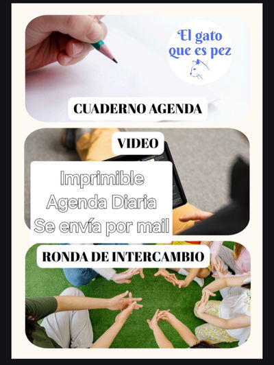 Imagenes Agenda Diaria PDF Imprimible 