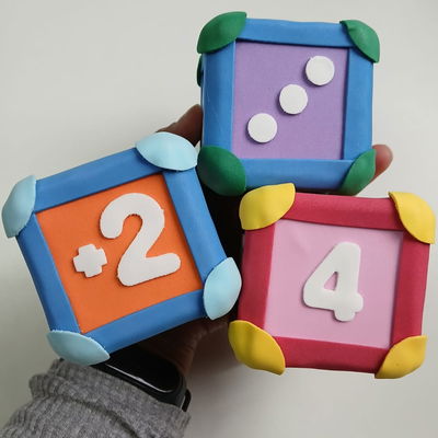 Dado 6cm Pack x3 EN STOCK
