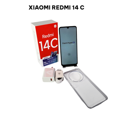 Celular Xiaomi Redmi 14C Dual SIM de 128GB 4GB RAM de 6.88" 50MP 13MP 