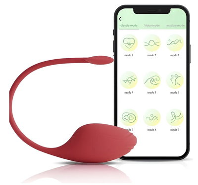 Succubus vibrador con manejo de app