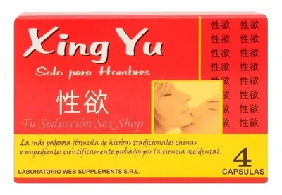 XING YU X4 Capsulas - Potenciador Masculino Vigorizante Natural