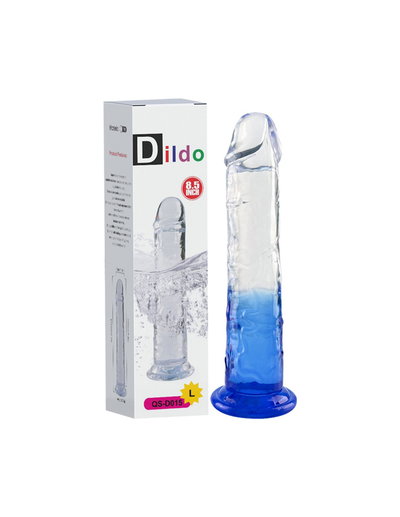 MACIZO DILDO con sopapa 19,5X4