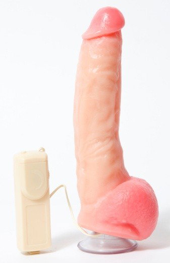 CONSOLADOR SEAN MICHAEL GDE CON VIBRO 18 x 4,5 cms 