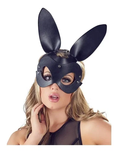 MASCARA DE CUERO CONEJITA