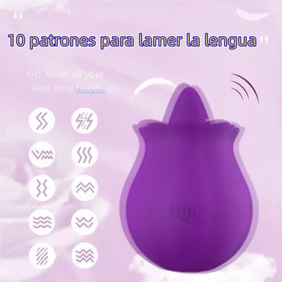 FLORCITA SWEET estimuladora, vibradora, multispeed, carga usb