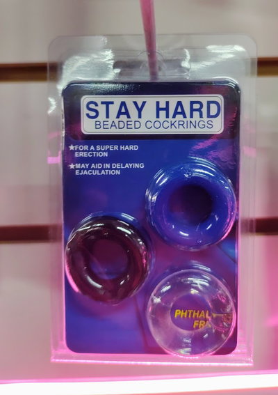 Anillos Peneanos Stay Hard Kit X3 Potenciadores Mas Firmeza