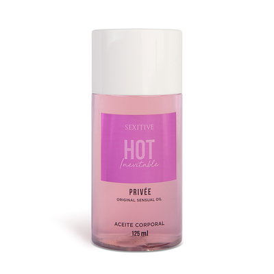 Nuevo! Aceite corporal Hot Inevitable Privée – 125ml