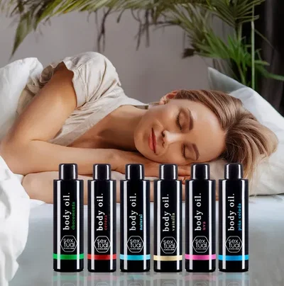 BODY OIL SEXTUAL aceita para masajes y lubricante saborizados