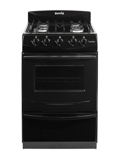 Cocina Candor Negra Gas Natural