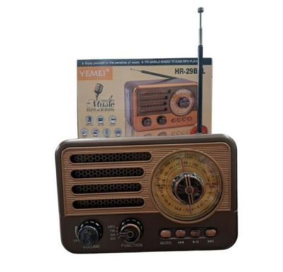 RADIO RETRO BT MARRON SUONO HR-29BTL