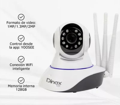 CAMARA IP 5 ANTENAS DINAX CON WIFI