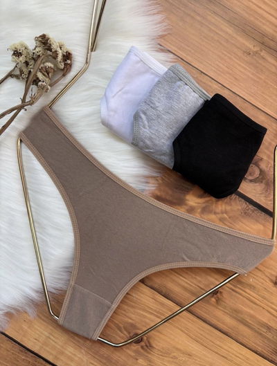 Pack x3 less de algodón 