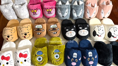 PANTUFLONES PREMIUM - Varios diseños 