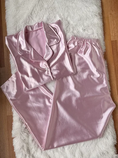 Pijama satén mangas largas - LISOS 
