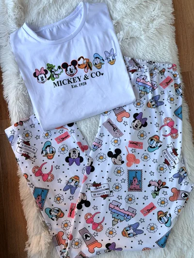PIJAMA ANIMADO LARGO - VARIOS DISEÑOS