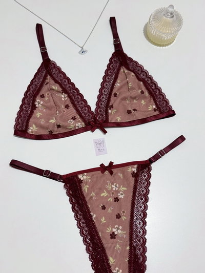 Conjunto de morley + puntilla premium 🌷