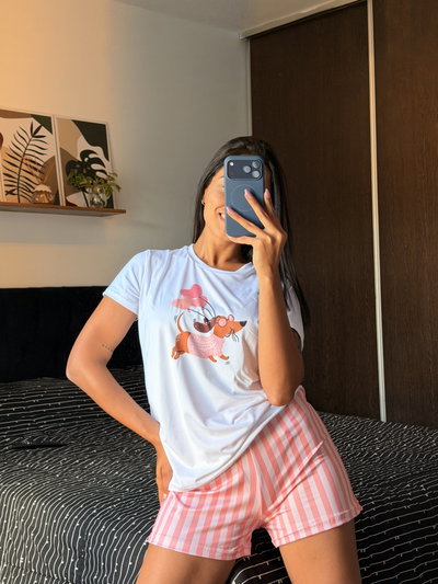 PIJAMA ANIMADO CORTO - VARIOS DISEÑOS