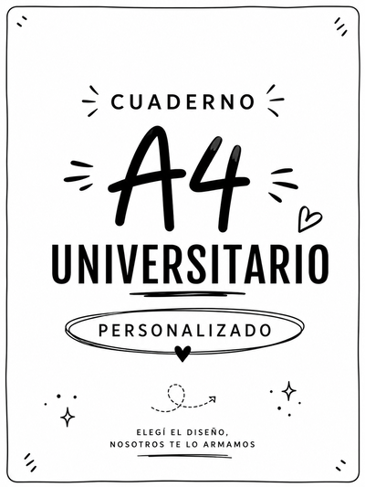 Cuaderno Personalizado 