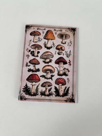 Libreta A6 Hongos 