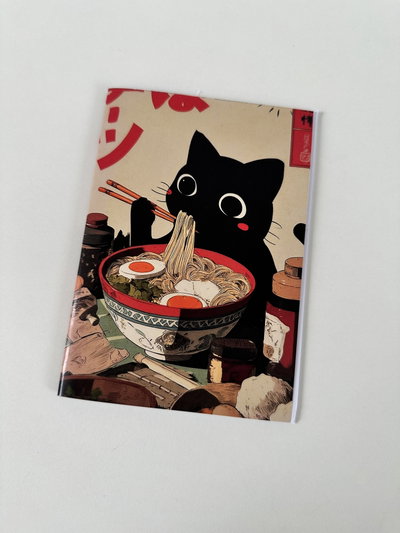 Libreta A6 Gatito Ramen