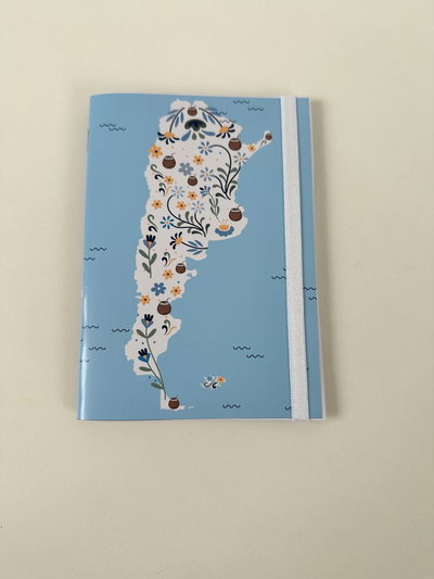 Libreta A6 Argentina & Mate